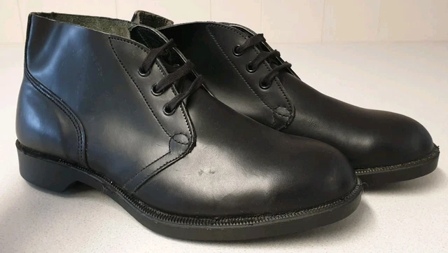 ROYAL NAVY DMS Steaming Bats Uk7 New Saftey Boots PicClick UK