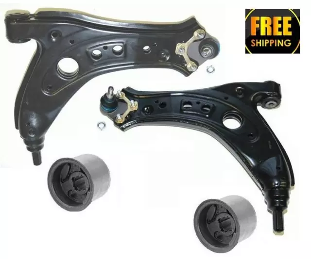 FOR VW POLO 9N 1.8 1.9 SDi TDi FRONT LOWER WISHBONE ARMS WITH REAR BUSHES X 2