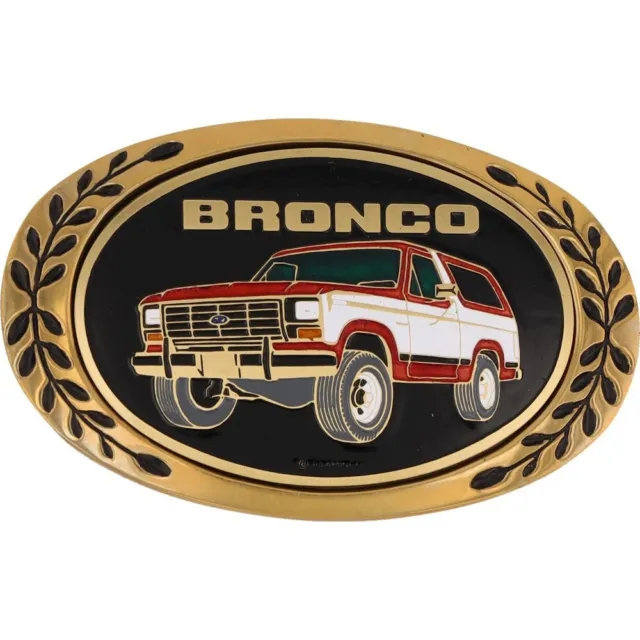 Ottone Ford BRONCO Off-Roading SUV Fuoristrada 4x4 Truck 80s NOS Vintage Cintura