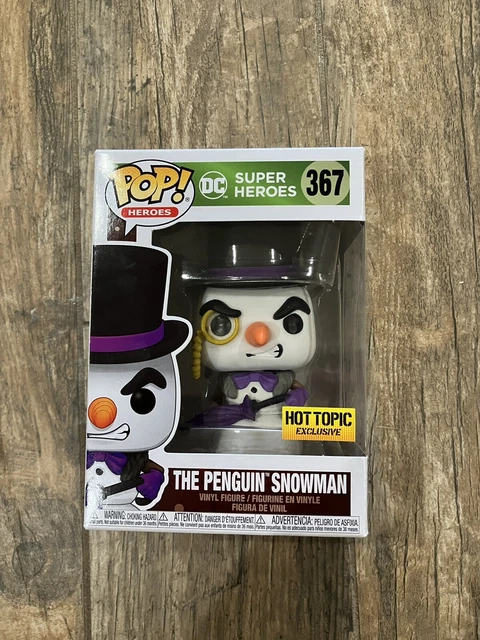 Funko Pop! DC Heroes Christmas Penguin Snowman Hot Topic Exclusive #367