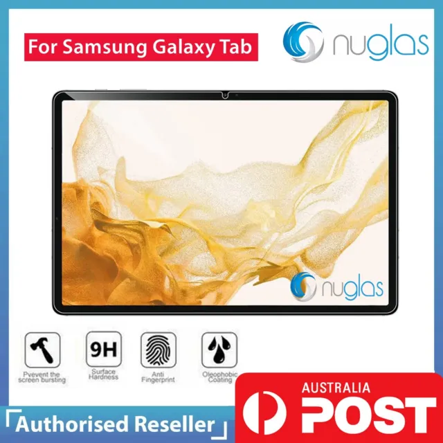 Screen Protector Nuglas Tempered Glass For Samsung Galaxy Tablet S8 S8+ S7 S7 FE