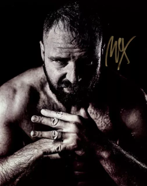 SIGNED JON MOXLEY PROMO - AUTOGRAPHED wrestling NXT WWE AEW Dean Ambrose Fists