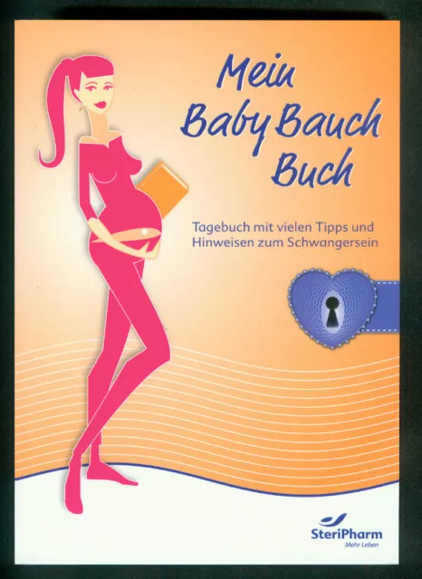 Mein BabyBauchBuch Schwangerschaftstagebuch Tipps Hinweise zum Schwangersein NEU