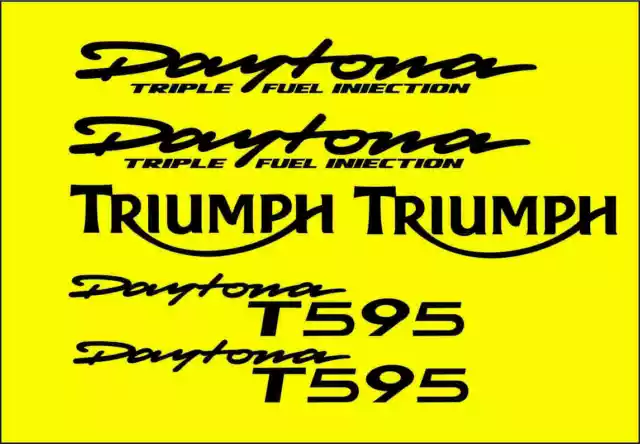 kit adesivi Triumph Daytona T595 compatibili decals