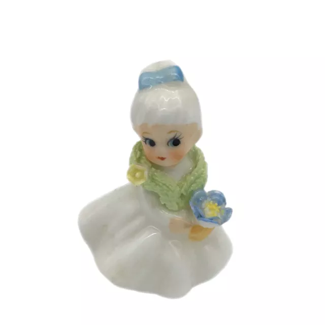 Napcoware 2"  Angel Miniature Figurine Bone China Vintage Collectible Delicate