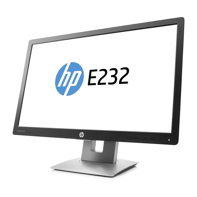 HP E232 EliteDisplay 23" HDMI Monitor FHD IPS LED Backlit LCD Screen VGA DP USB