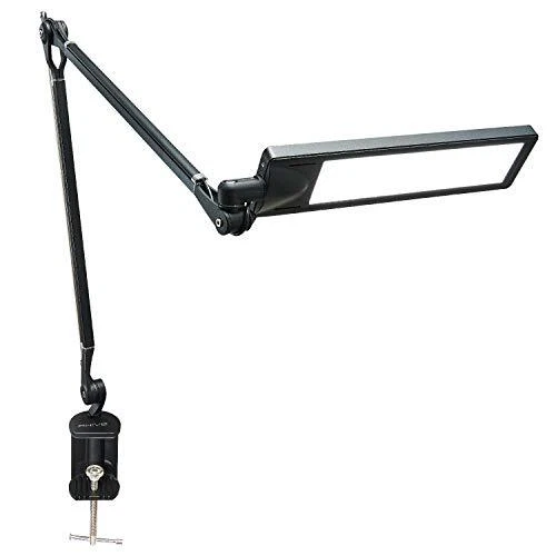 LK-3 Metal Architect Swing Arm LED Desk Lamp/Table Lamp with Clamp (Eye-Care