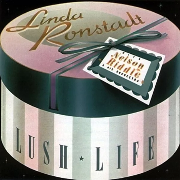 LP Linda Ronstadt, Nelson Riddle And His Orchestra Lush Life DIE CUT Asylum