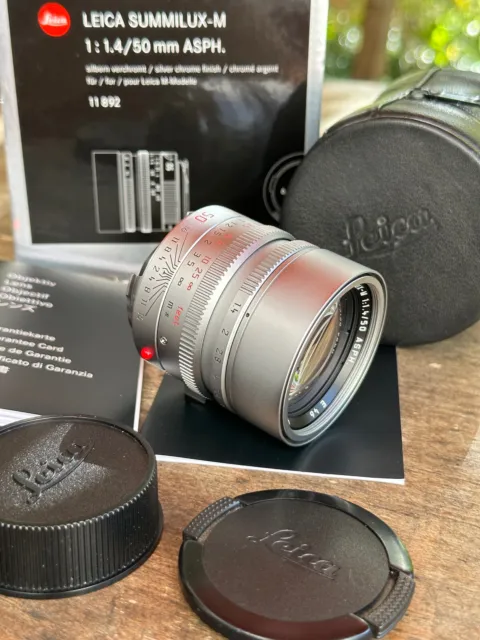 Leica Summilux-M 11717 ' 1,4/50mm Chrome ASPH. 6-bit