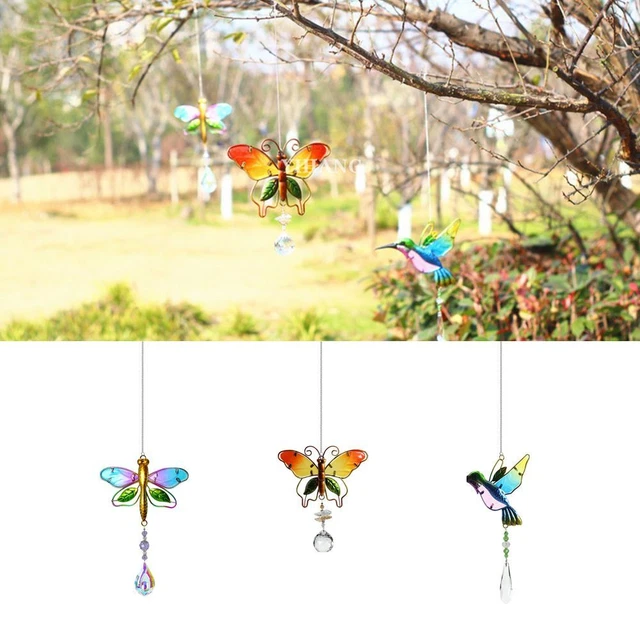 à la main Pendentif Cloche Décor de jardin Ornement suspendu Carillons éoliens