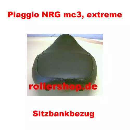 Sitzbank-Bezug für Piaggio NRG mc3, extreme, Handgenäht in Deutschland