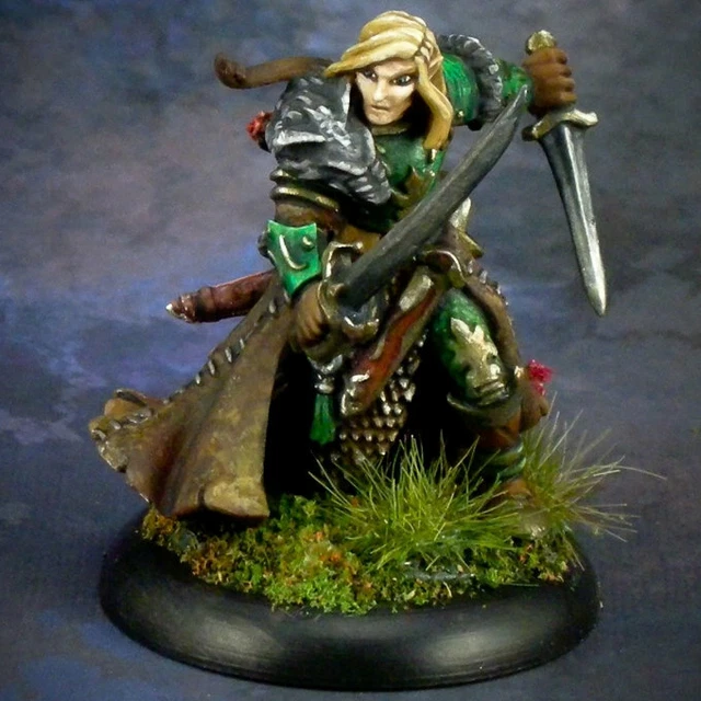 Reaper Dark Heaven Legends 03072 Aviriel Tellerion - Elfo Paladino Guerriero D&D