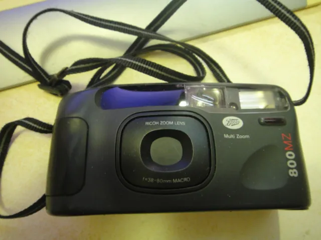 Boots 800MZ compacto cámara Ricoh RZ-800 sin probar recambios