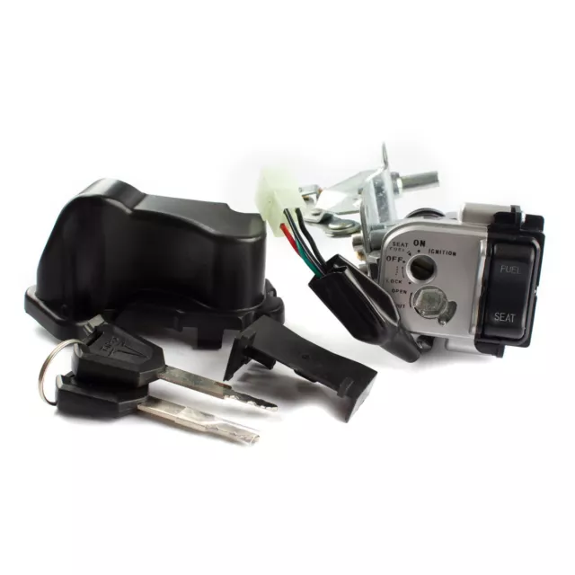 Lock Set Complete for Lexmoto, Mitt CMPO Ignition Key Switch Scooter Black BNIB