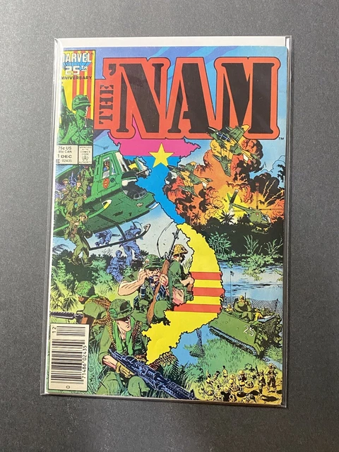 Marvel Comic Book The ‘NAM #1 Newsstand