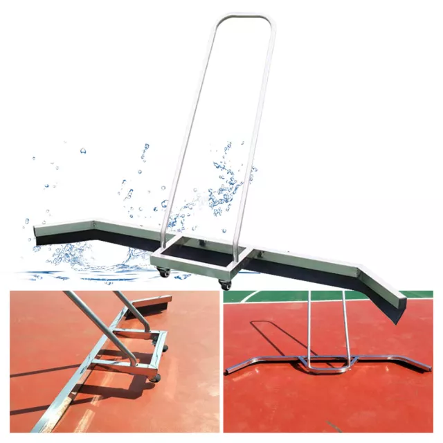 Stainless Steel Water Squeegee Heavy Duty 145cm Rubber Blade Floor Water Pusher