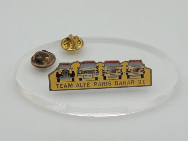 RARE PINS Rallye Paris Dakar Total Huiles Carburant Signe Arcane Paris EUR 9,99 - FR
