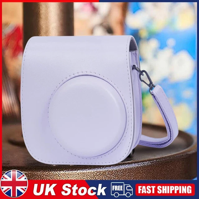 7 in 1 Camera Accessories Kit Album Camera Bag for Instax Mini 12 (Purple)