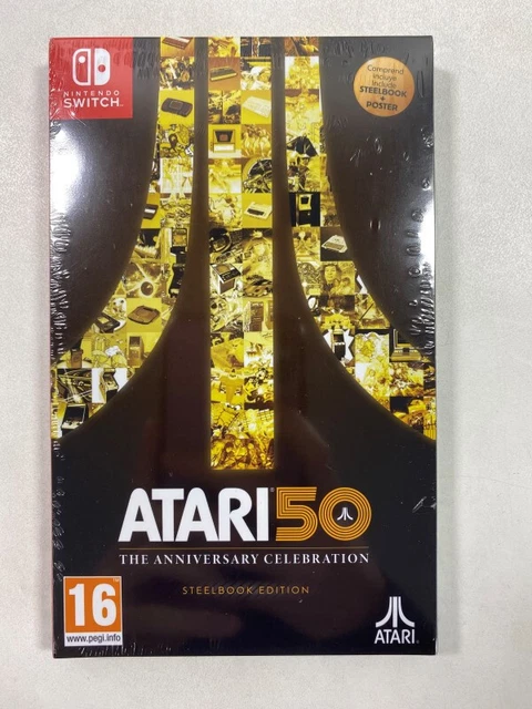 Atari 50 The Anniversary Celebration - Steelbook Edition - Switch Euro New (En/F