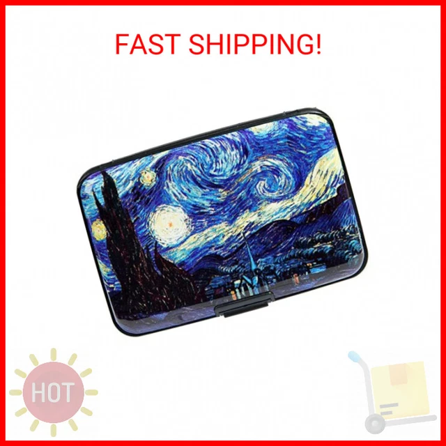 Aluminum Wallet RFID Blocking Metal Credit Card Holder Slim Hard Case