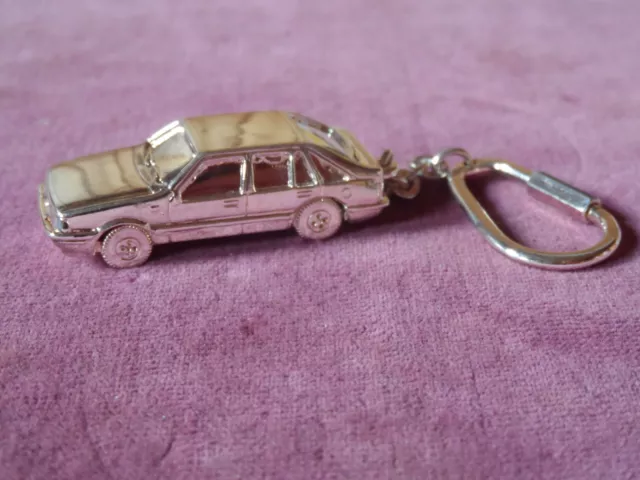 Opel Ascona FLH Anhänger Schlüsselanhänger -versilbert-Keyring Youngtimer