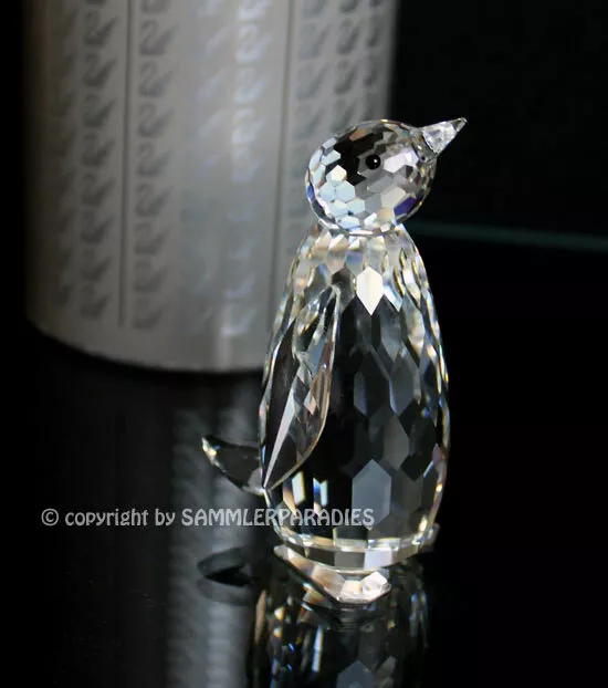 PINGUIN original SWAROVSKI  Silver Crystal Kreation FIGURINE !
