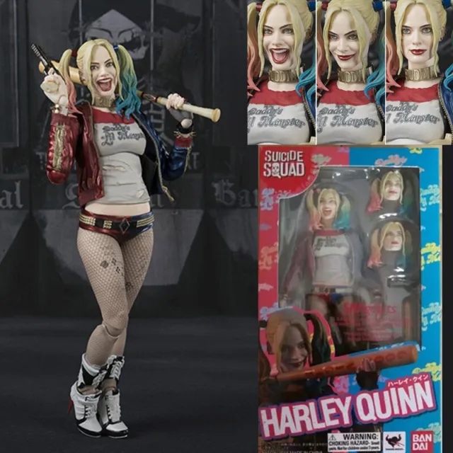 Suicide Squad Harley Quinn PVC Action Figure PVC Model Toy Gift 15cm/6"