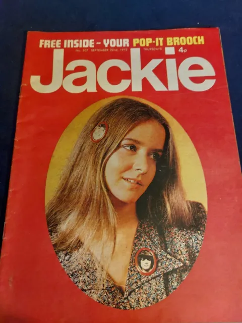 Vintage JACKIE Magazine 22 SEPTEMBER 1973 Sweet Gilbert Rod  Cassidy Alice JK700