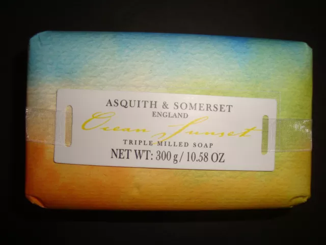 Asquith & Somerset Made in Portugal 10.58oz Luxury Bath Bar Soap Ocean Sunset