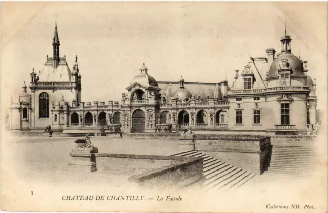 CPA Chantilly- Chateau, La Facade FRANCE (1008722)