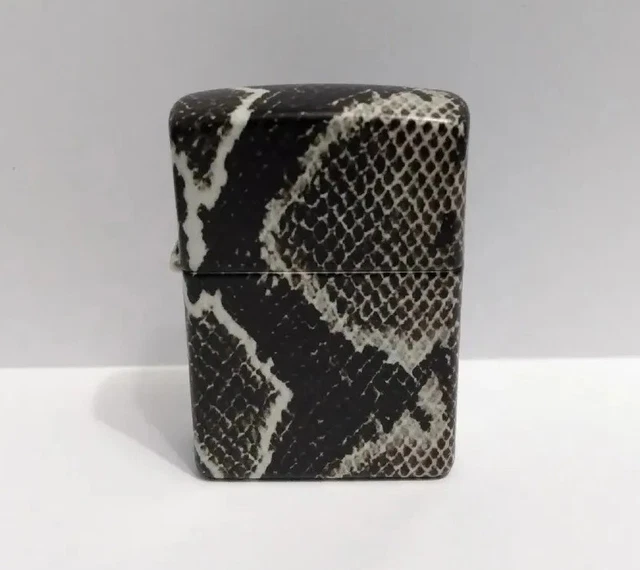 Zippo 2022 Snake Skin 540 Case No Insert No Box Read