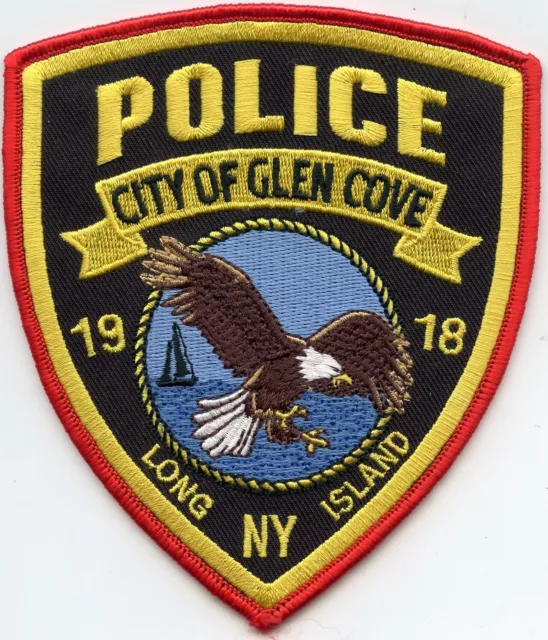 GLEN COVE Long Island NEW YORK POLICE PATCH