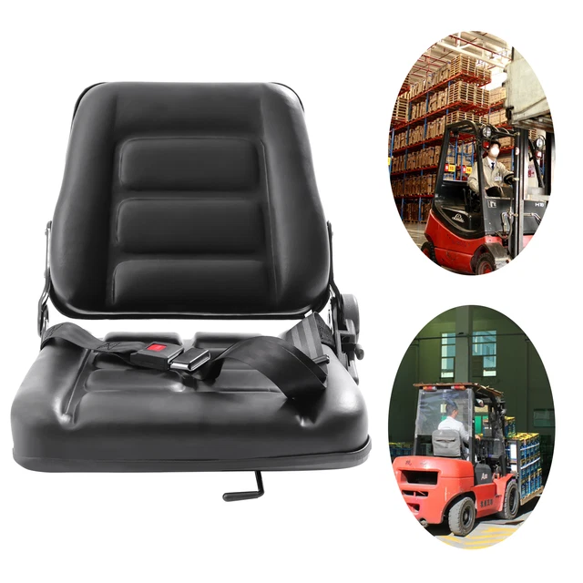Universal Tractor Seat PVC for Forklift Lawn Mower Suspension Sliding Rail