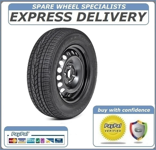 15" Full Size Steel Spare Wheel 175/65R15 Fits Honda Jazz (2008-Present Day)