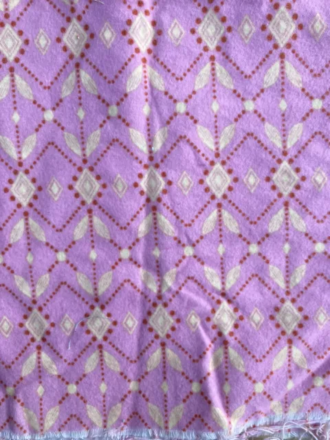 Anna Maria Horner Original Folksy Flannel Fabric Cotton Fat Quarter Rare Pink
