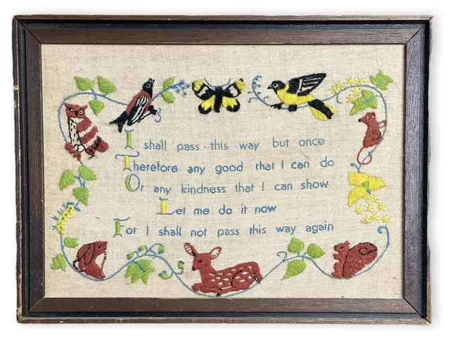 Kit De Broderie Crewel Vintage "Bicentennial Calendar" Erica Wilson - Columbia-Minerva - Neuf
