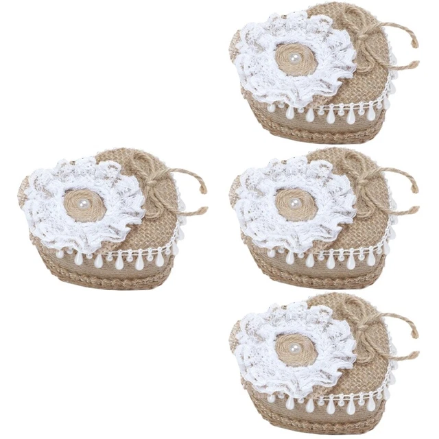 Set 4 Schmuckkästchen Ringbox Herzform Schmuck-Organizer-Box Ohrringe