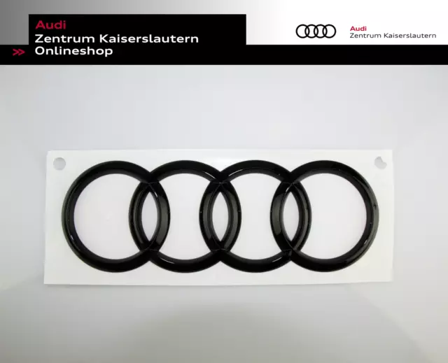 Audi Original Ringe A3 RS3 Q3 schwarz glänzend 8V5853742T94 Klebefolie