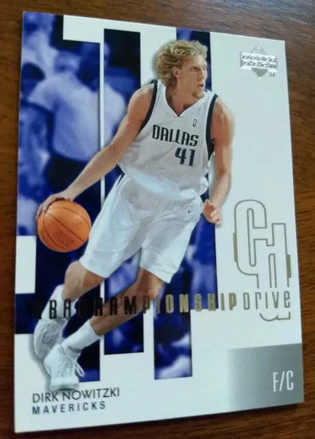 Dirk Nowitzki, 2002-03 Upper Deck Championship Drive #15, Mavs 2