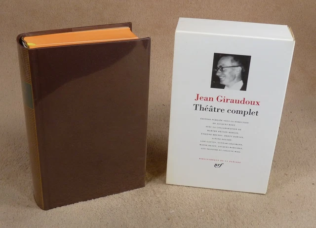 LA PLÉIADE Jean Giraudoux Théâtre Complet 1999 EUR 32,00 - PicClick FR