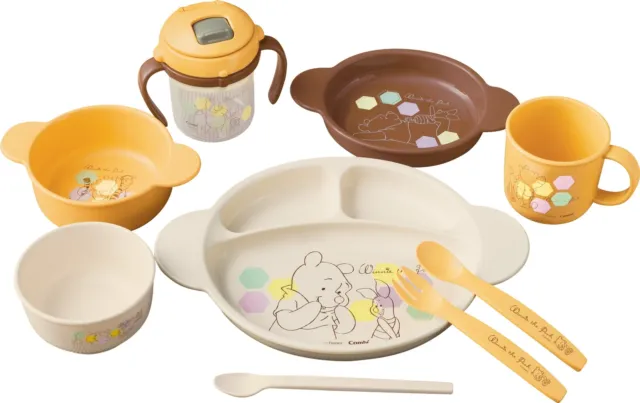 Winnie the Pooh Baby Tableware Set Combi 730