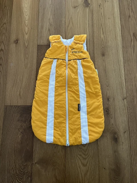 Odenwälder Baby Schlafsack Thinsulate Prima Klima Babynest 70cm orange