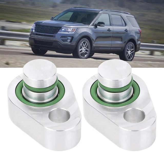 GFL REAR AC Block Off Kit Rubber Aluminum AC Elimination Auxiliary Air