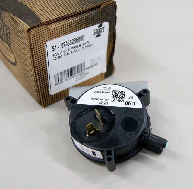 Source 1 York Coleman S1-02435286000 Furnace Pressure Switch NEW NIB, SM1416