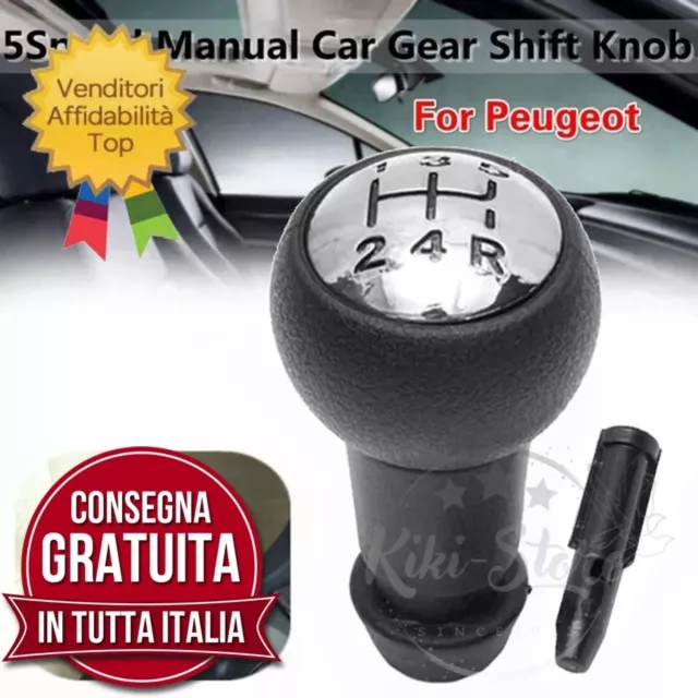 POMELLO LEVA CAMBIO per PEUGEOT 206 306 406 / 107 207 307 407 per CITROEN C3 C4