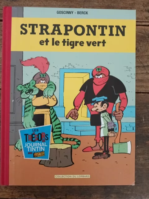 strapontin et le tigre vert de René GOSCINNY & BERCK