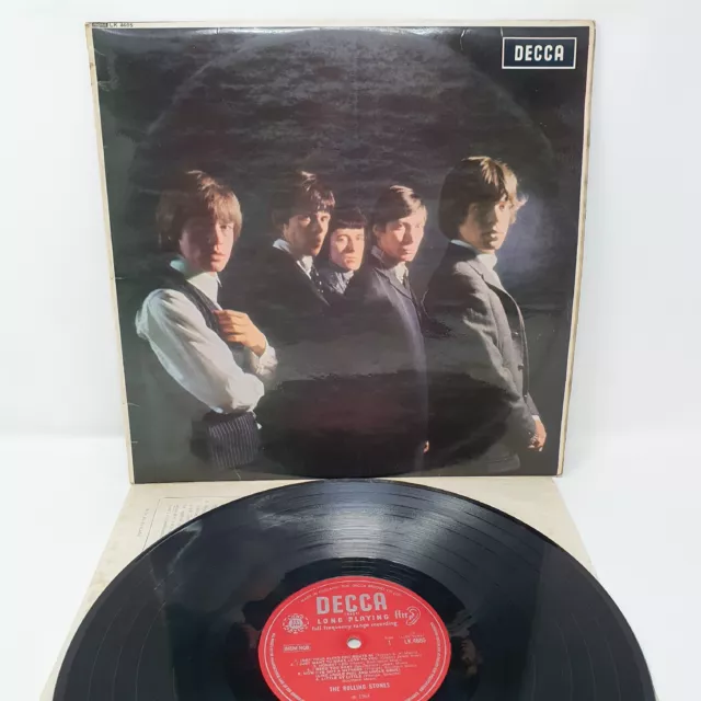 LP The Rolling Stones Same 	Decca – LK 4605 EU Mono B2XY Early Press