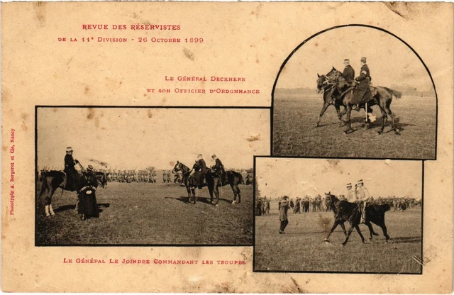 CPA Militaire Nancy - Revue des Réreservistes de la 11th Division (90777)