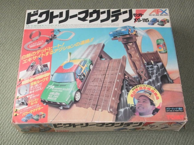 TOMY VICTORY MOUNTAIN Set XS-115 HO Scale Racing Slot Car with Box