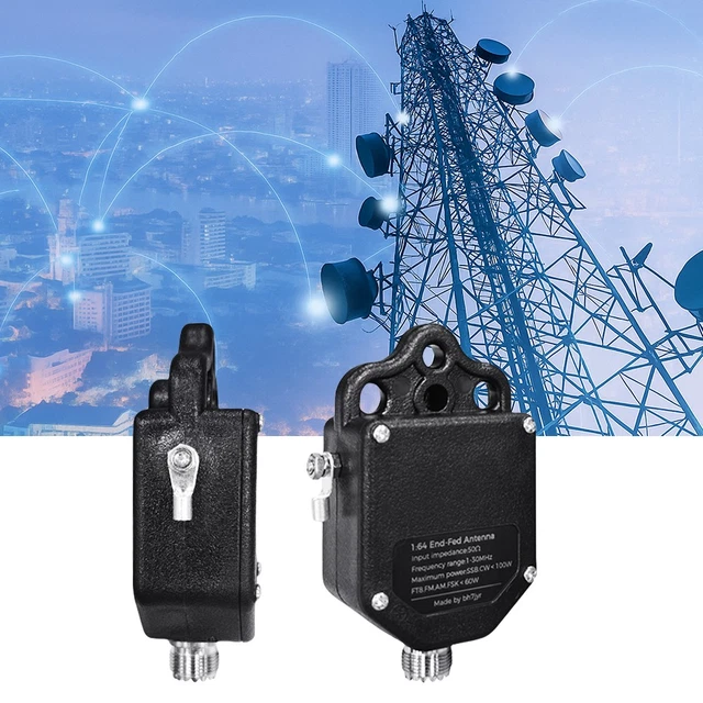 HF End Fed antenna EFHW 8010 1kW ICAS 130ft | USA